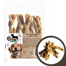 Mr. Pretzel Warkocz wołowy  100g