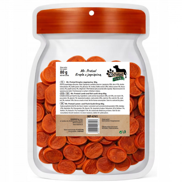 Mr. Pretzel Talarki wołowe 80g
