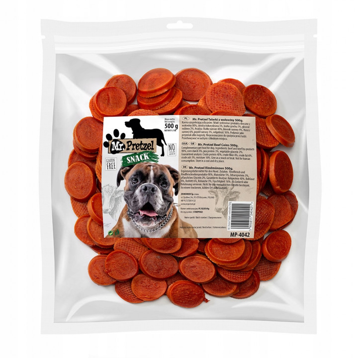 Mr. Pretzel Talarki z wołowiny 500g