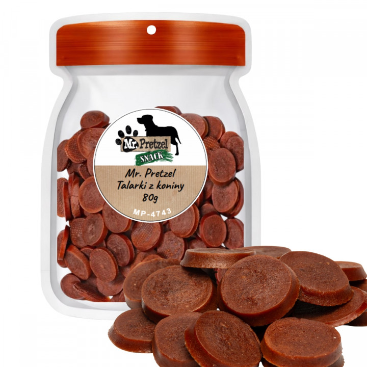 Mr. Pretzel Talarki z koniny 80g