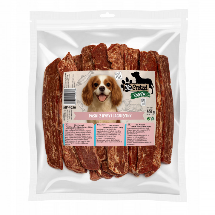 Mr. Pretzel Filet z jagnięciny i ryby 500g