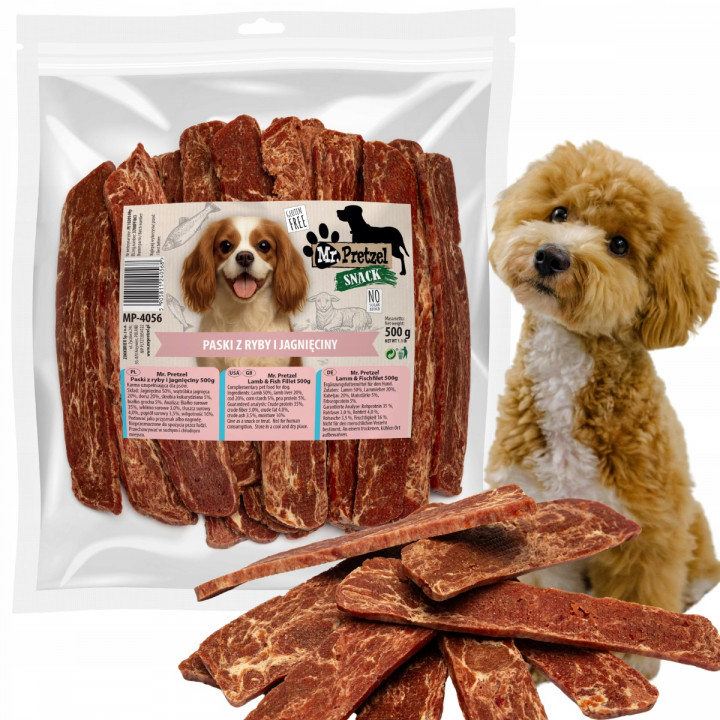 Mr. Pretzel Filet z jagnięciny i ryby 500g