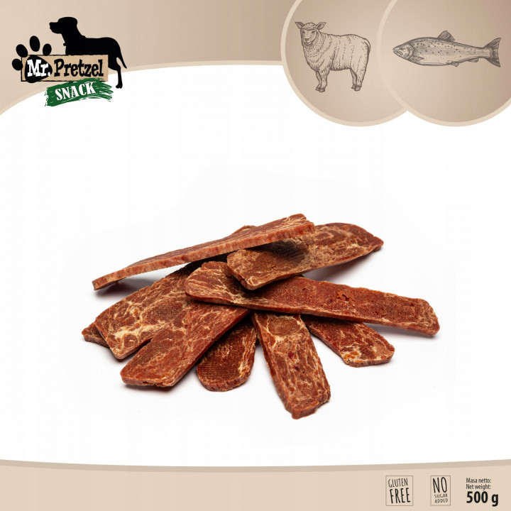 Mr. Pretzel Filet z jagnięciny i ryby 500g