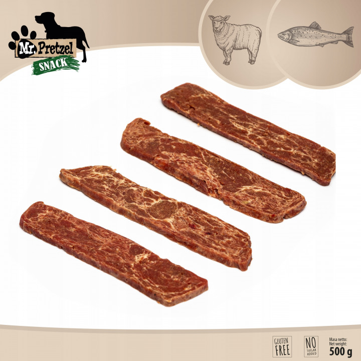 Mr. Pretzel Filet z jagnięciny i ryby 500g
