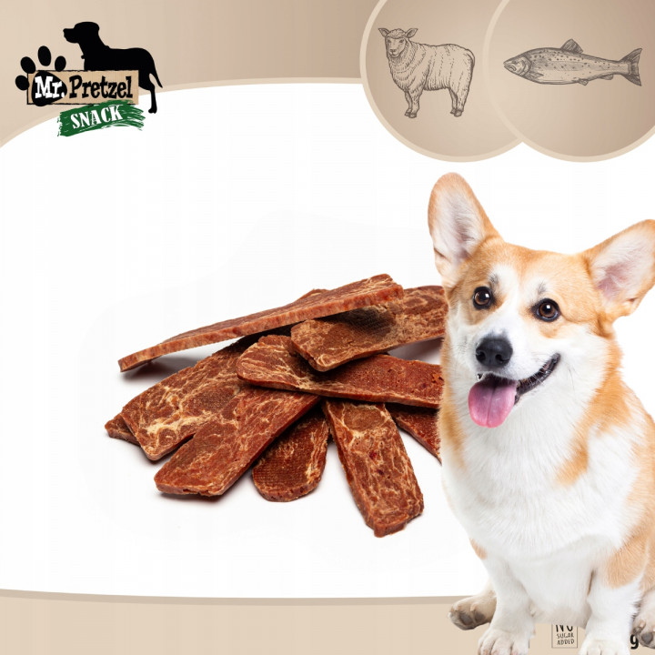 Mr. Pretzel Filet z jagnięciny i ryby 500g