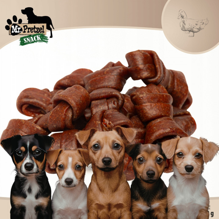 Mr. Pretzel Kość wiązana z kaczki 500g