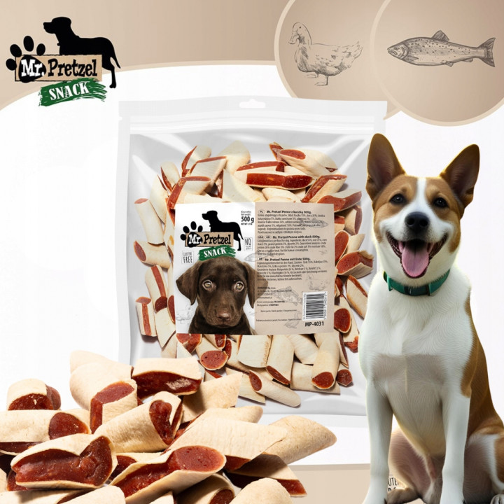 Mr. Pretzel Penne z kaczką 500g