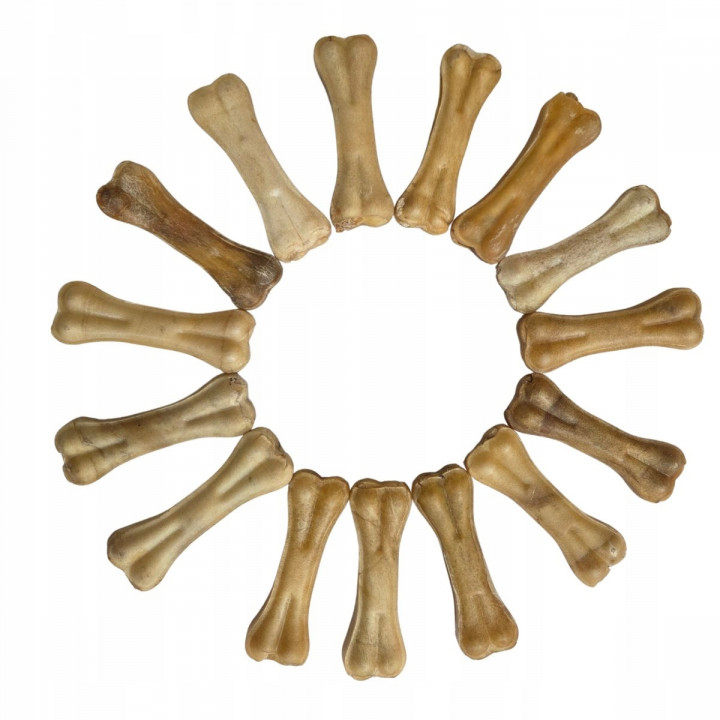 Mr. Pretzel Kości prasowana naturalna 15cm 15szt