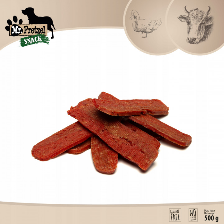 Mr. Pretzel Filet z kaczki i wołowiny 500g