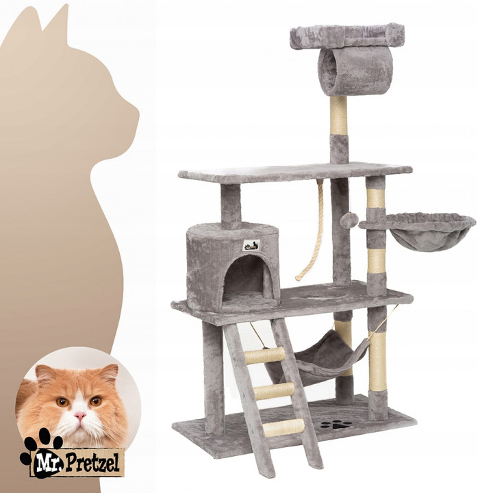 Mr. Pretzel Drapak dla kota Ocelot 75x40x141cm