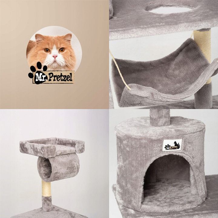 Mr. Pretzel Drapak dla kota Ocelot 75x40x141cm
