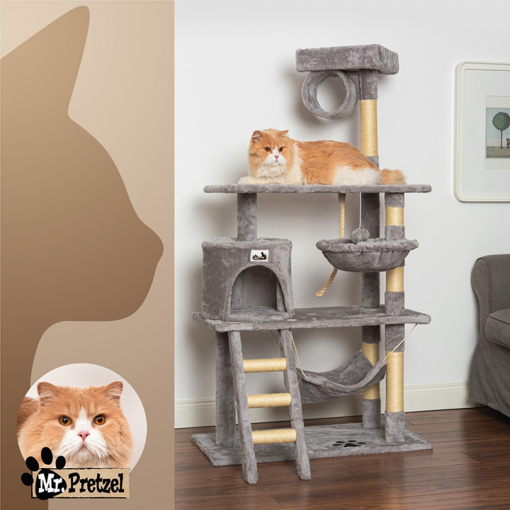 Mr. Pretzel Drapak dla kota Ocelot 75x40x141cm
