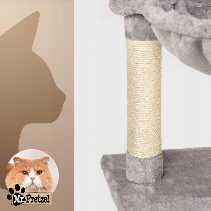 Mr. Pretzel Drapak dla kota Serval 50x35x138cm