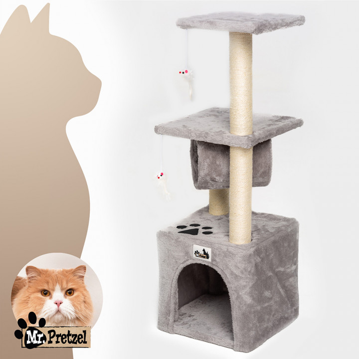 Mr. Pretzel Drapak dla kota BobCat 30x30x92cm