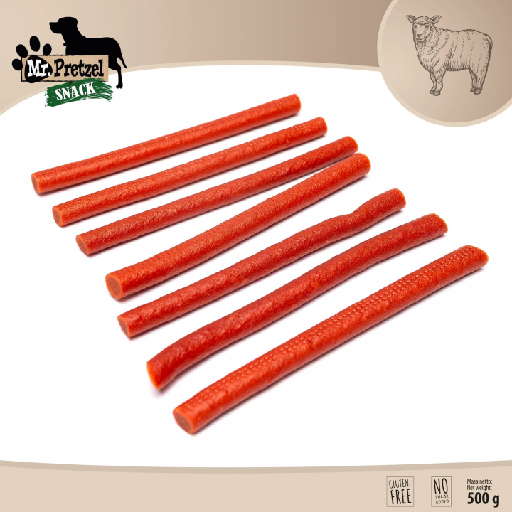 Mr. Pretzel Paluszki z Jagnięciny 500g