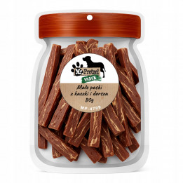Mr. Pretzel Małe paski z kaczki i dorsza 80g