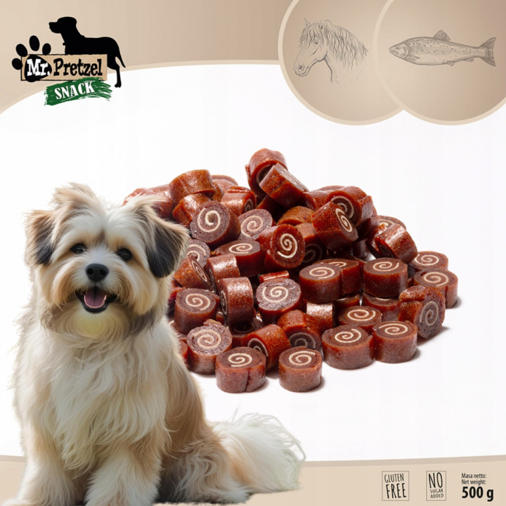 Mr. Pretzel Sushi z koniną 500g