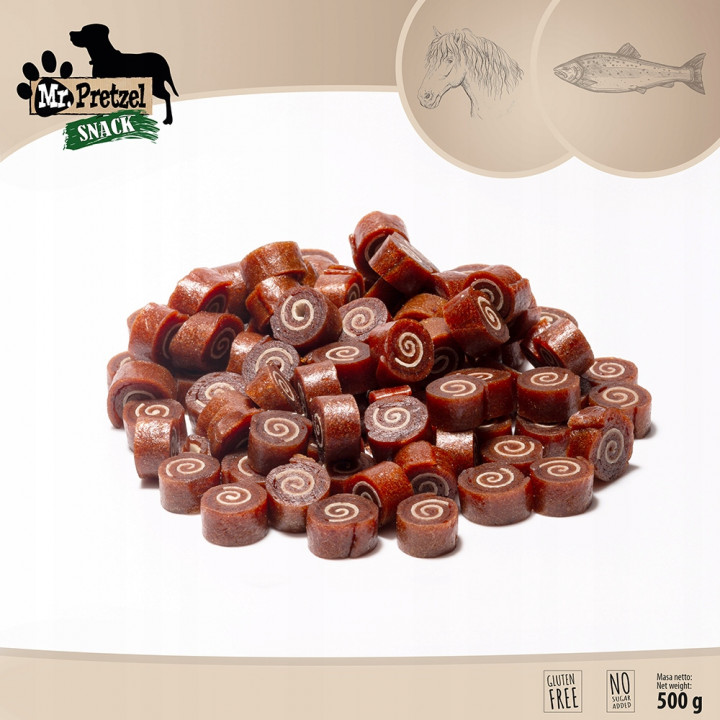 Mr. Pretzel Sushi z koniną 500g