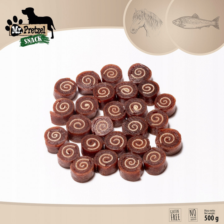 Mr. Pretzel Sushi z koniną 500g