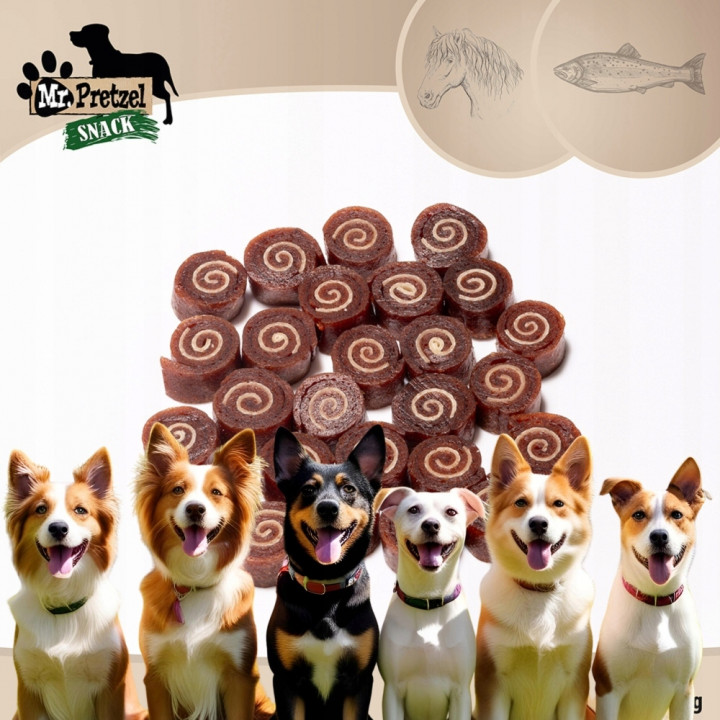 Mr. Pretzel Sushi z koniną 500g