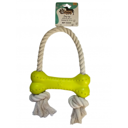 Mr. Pretzel Kość ze sznurkiem 18cm