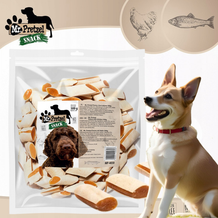 Mr. Pretzel Penne z kurczakiem 500g