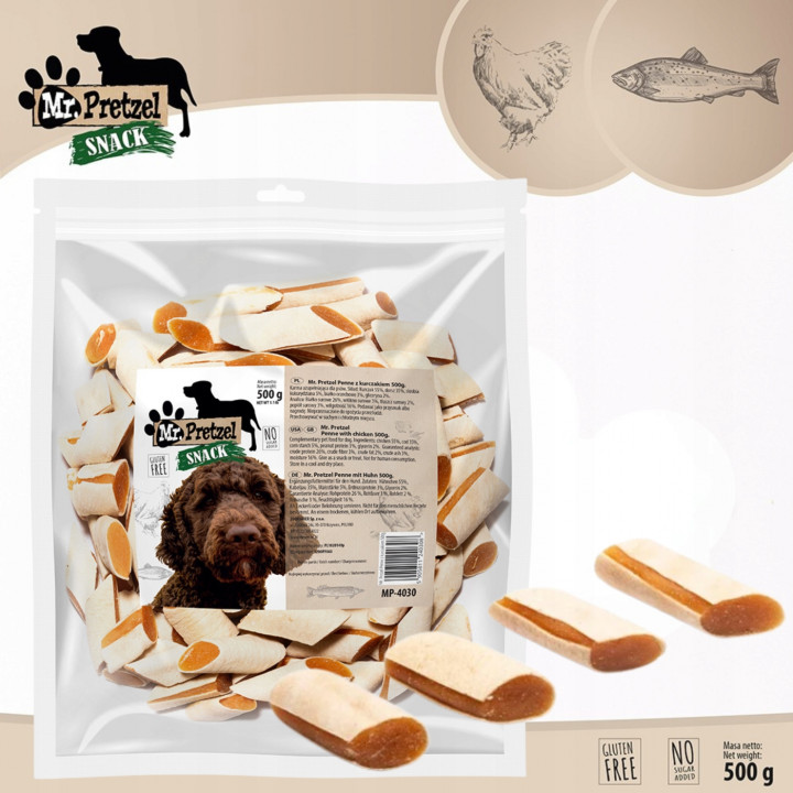 Mr. Pretzel Penne z kurczakiem 500g