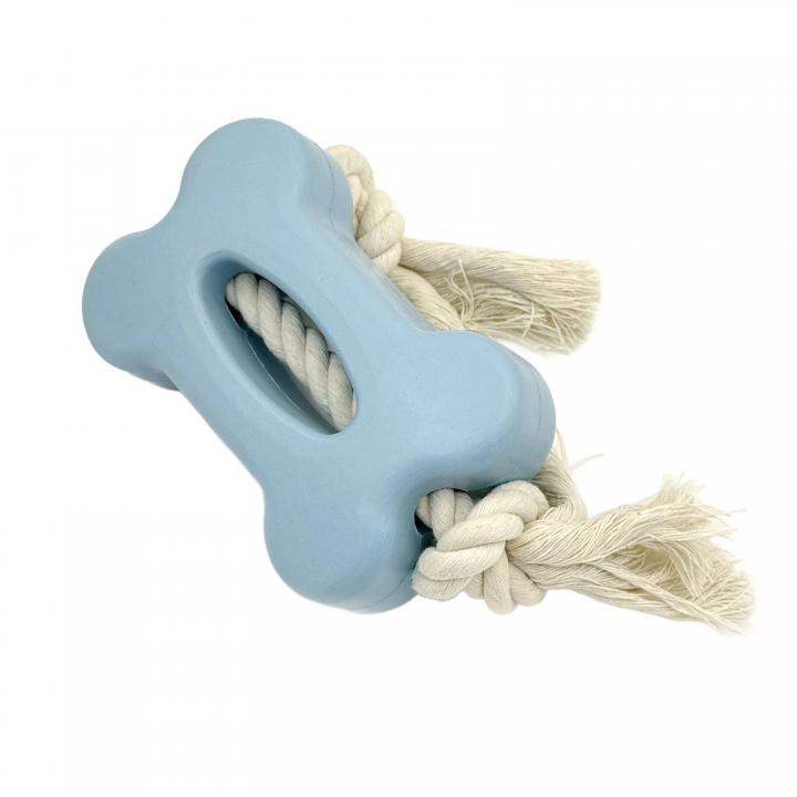 Mr. Pretzel Gryzak kość ze sznurem 12cm