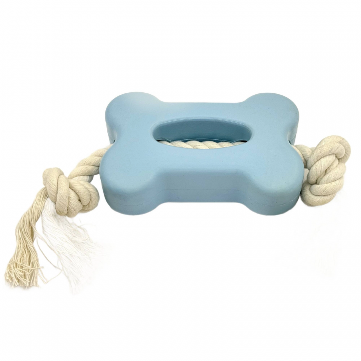 Mr. Pretzel Gryzak kość ze sznurem 12cm