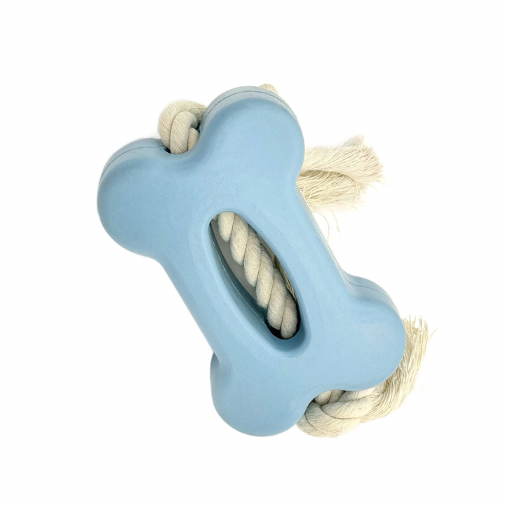 Mr. Pretzel Gryzak kość ze sznurem 12cm
