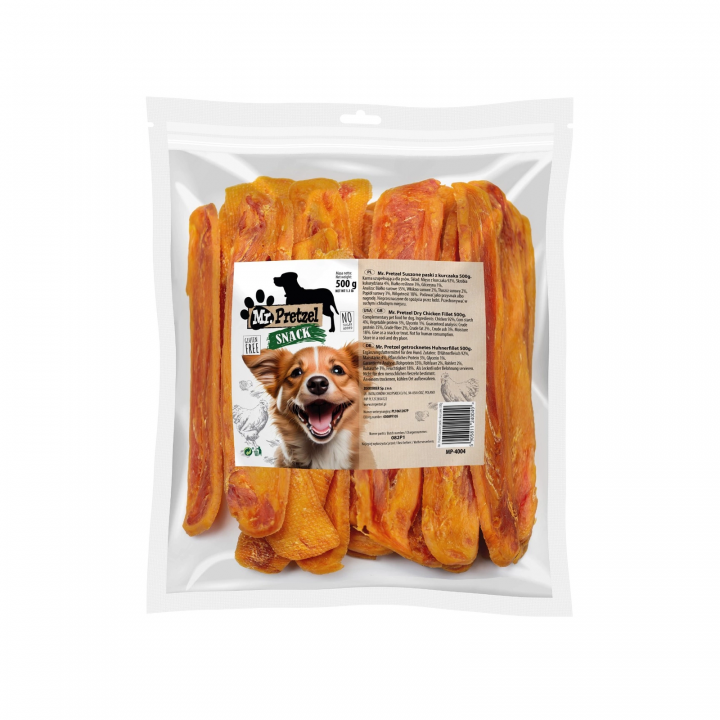 Mr. Pretzel Suszone paski z kurczaka 500g