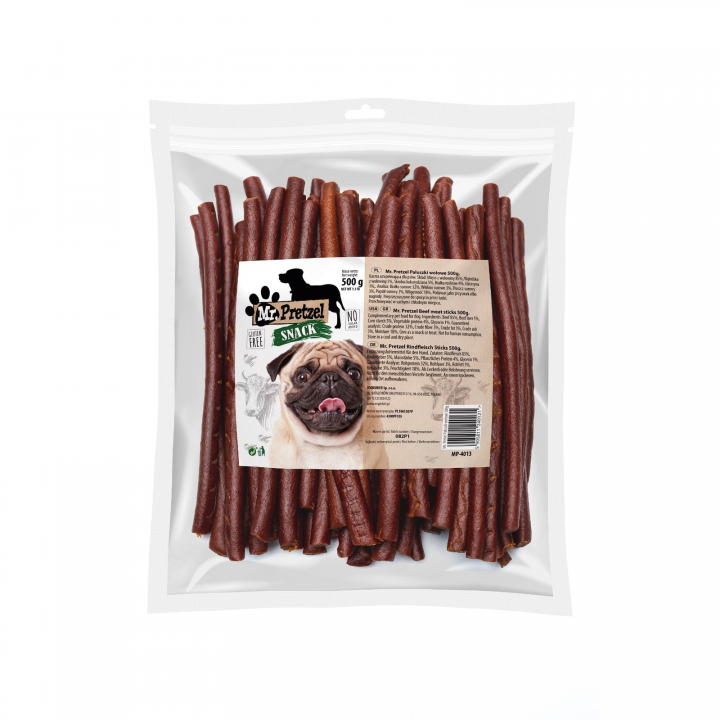 Mr. Pretzel Paluszki wołowe 500g